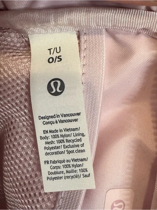 Lululemon Everywhere Belt Bag 1L L Monogram Metallic Blissful Pink/Gold - RARE - Picture 12 of 15
